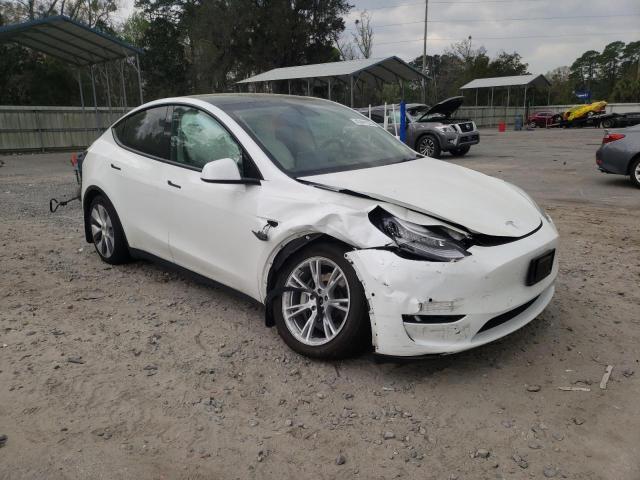 Photo 4 from auction – 2021 TESLA MODEL Y with VIN 5YJYGDEE5MF206044