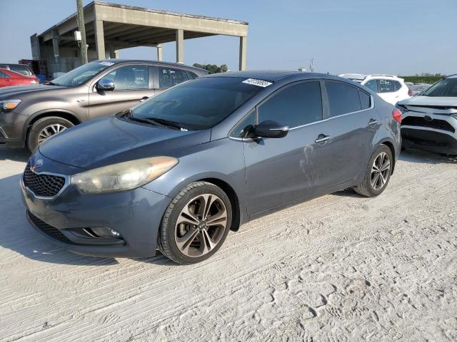 KIA FORTE EX 2014 with VIN KNAFZ4A86E5085171 - Photo from auction