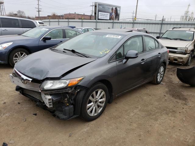 HONDA CIVIC EX 2012 with VIN 19XFB2F86CE019869 - Photo from auction