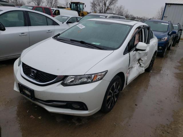 HONDA CIVIC EXL 2013 with VIN 19XFB2F91DE093467 - Photo from auction