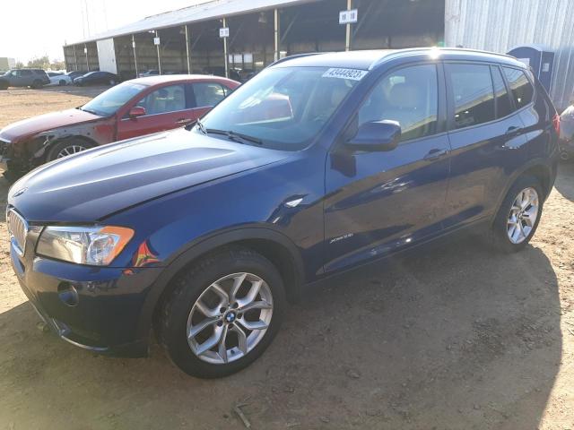 BMW X3 XDRIVE3 2012 with VIN 5UXWX7C52CL975333 - Photo from auction