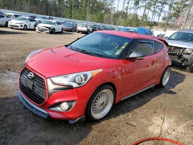 HYUNDAI VELOSTER T 2014 with VIN KMHTC6AE0EU192503 - Photo from auction
