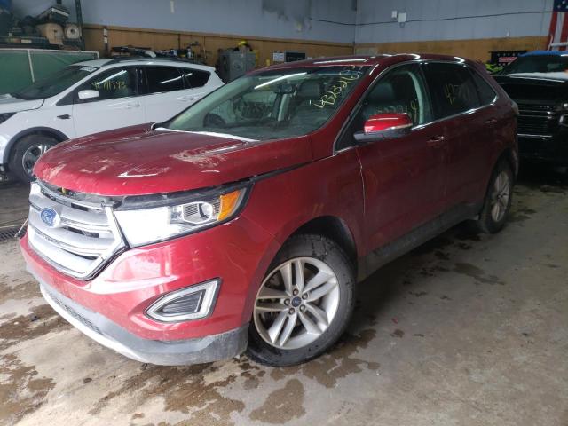 FORD EDGE SEL 2018 with VIN 2FMPK4J95JBC47006 - Photo from auction