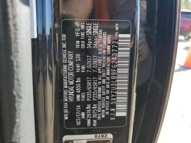 Photo 14 from auction – 2015 HYUNDAI SANTA FE S with VIN 5XYZU3LB9FG243772