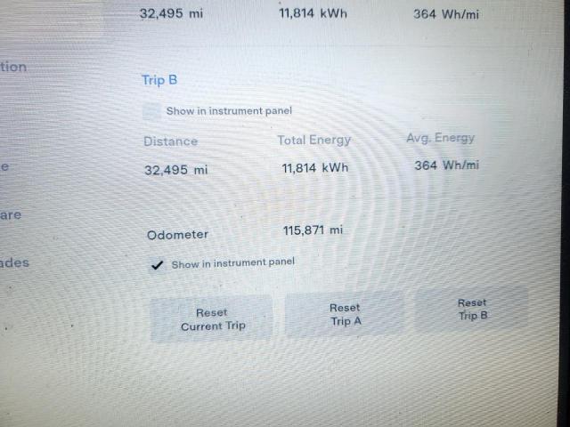 Photo 9 from auction – 2017 TESLA MODEL S with VIN 5YJSA1E25HF217496