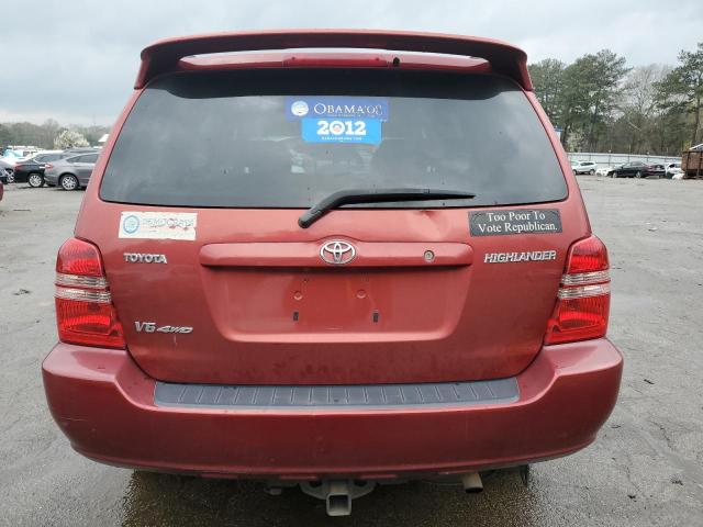 Photo 6 from auction – 2001 TOYOTA HIGHLANDER with VIN JTEHF21A010015986