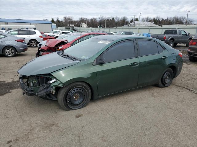 TOYOTA COROLLA L 2015 with VIN 2T1BURHE6FC245725 - Photo from auction