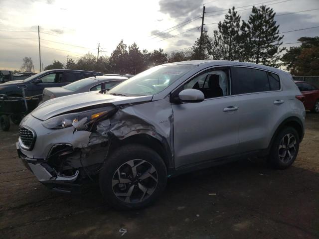 KIA SPORTAGE 2021 with VIN KNDPMCACXM7921071 - Photo from auction