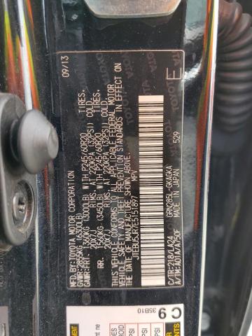 Photo 14 from auction – 2014 TOYOTA 4RUNNER SR with VIN JTEBU5JR7E5151897