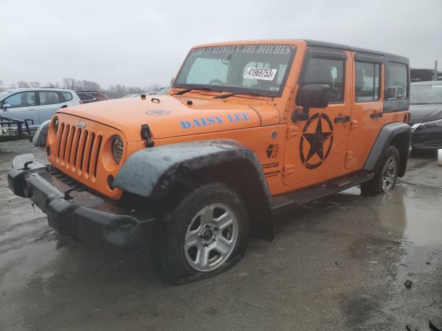 JEEP WRANGLER U 2012 with VIN 1C4BJWKG4CL230744 - Photo from auction