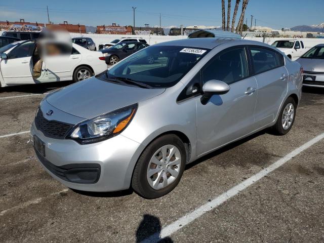 KIA RIO LX 2014 with VIN KNADM4A30E6348145 - Photo from auction