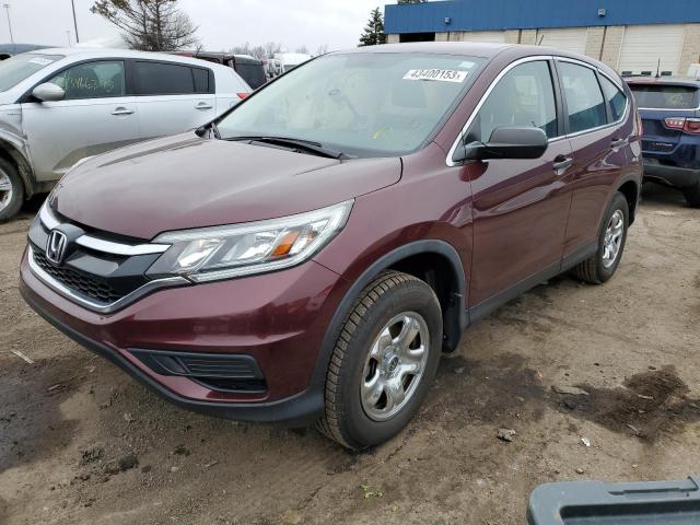 Photo 1 from auction – 2015 HONDA CR-V LX with VIN 5J6RM4H39FL074312