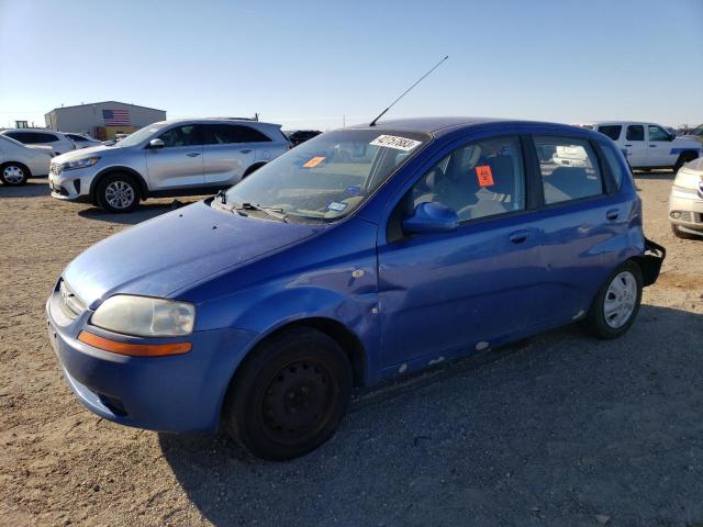 CHEVROLET AVEO BASE 2008 مع رقم تعريف المركبة KL1TD66658B022227 - صورة من المزاد