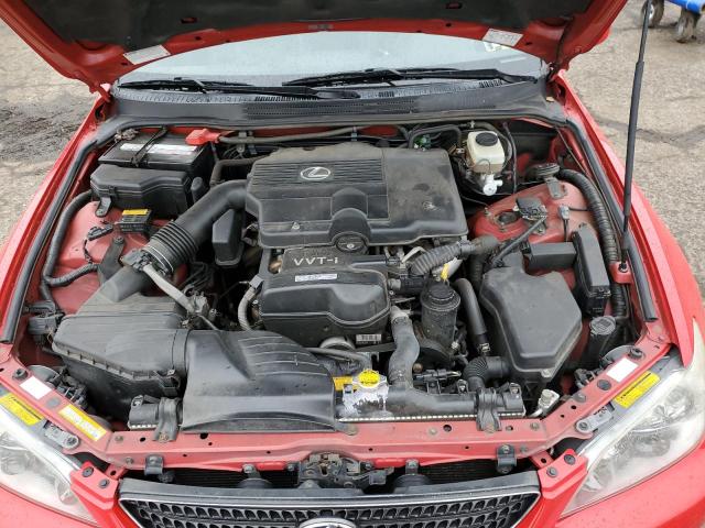 Photo 11 from auction – 2005 LEXUS IS 300 with VIN JTHBD192350098664