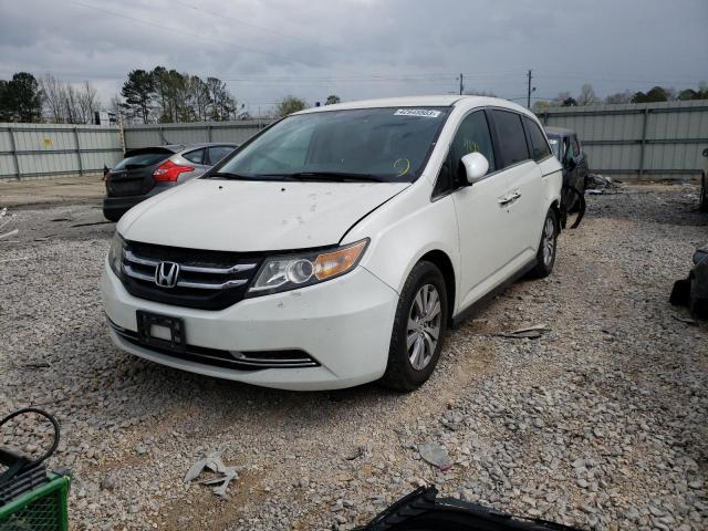 HONDA ODYSSEY SE 2016 with VIN 5FNRL5H32GB016271 - Photo from auction