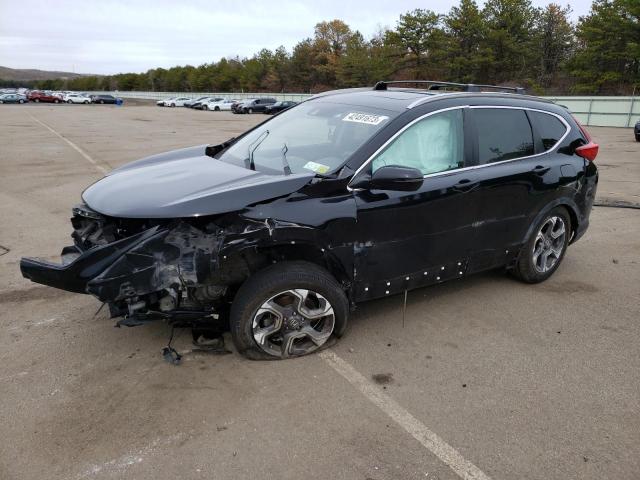 HONDA CR-V EX 2019 with VIN 7FARW2H54KE030449 - Photo from auction