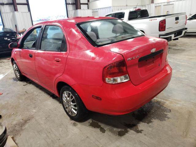 Photo 2 from auction – 2005 CHEVROLET AVEO BASE with VIN KL1TD526X5B393119