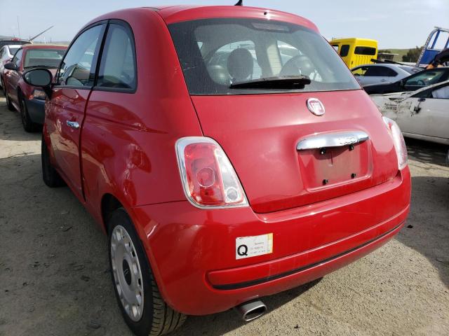 Photo 2 from auction – 2015 FIAT 500 POP with VIN 3C3CFFAR8FT643076
