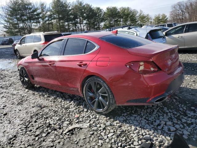 Photo 2 from auction – 2022 GENESIS G70 BASE with VIN KMTG54TEXNU088605