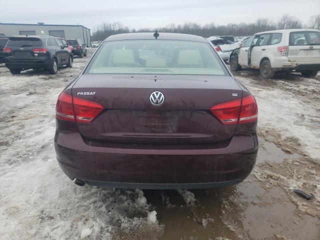 Photo 6 from auction – 2012 VOLKSWAGEN PASSAT SE with VIN 1VWBP7A38CC038677