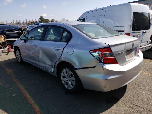 Photo 2 from auction – 2012 HONDA CIVIC LX with VIN 2HGFB2E59CH513754