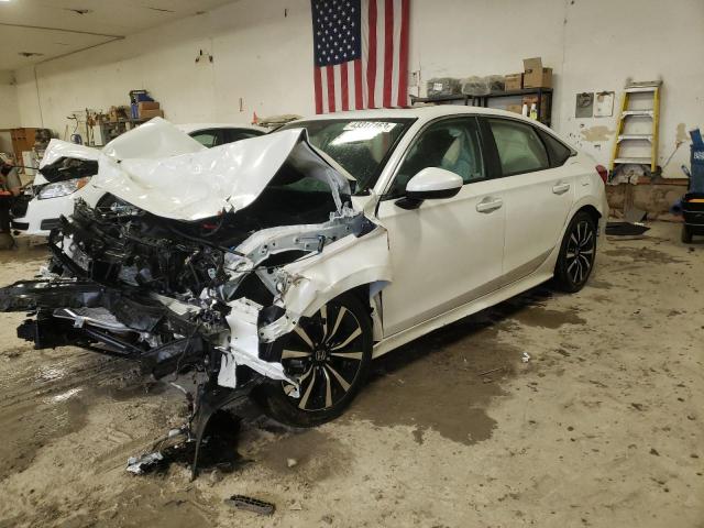 HONDA CIVIC EX 2022 with VIN JHMFE1F75NX004631 - Photo from auction