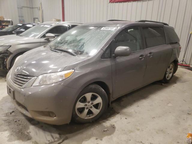 TOYOTA SIENNA LE 2017 with VIN 5TDKZ3DC0HS868612 - Photo from auction