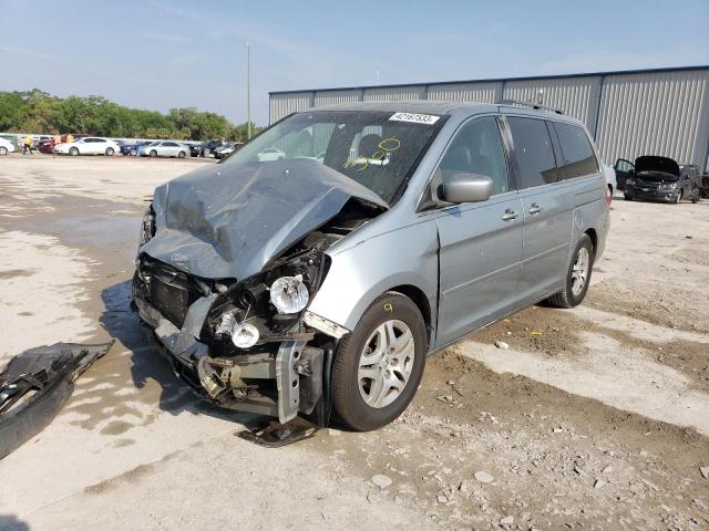 HONDA ODYSSEY EX 2006 with VIN 5FNRL38726B108986 - Photo from auction