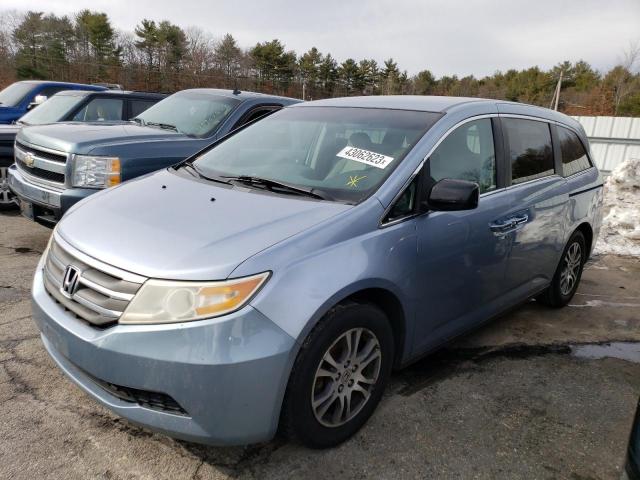 HONDA ODYSSEY EX 2011 with VIN 5FNRL5H45BB075459 - Photo from auction