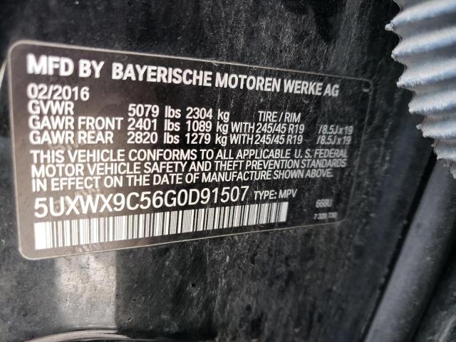 Photo 14 from auction – 2016 BMW X3 XDRIVE2 with VIN 5UXWX9C56G0D91507