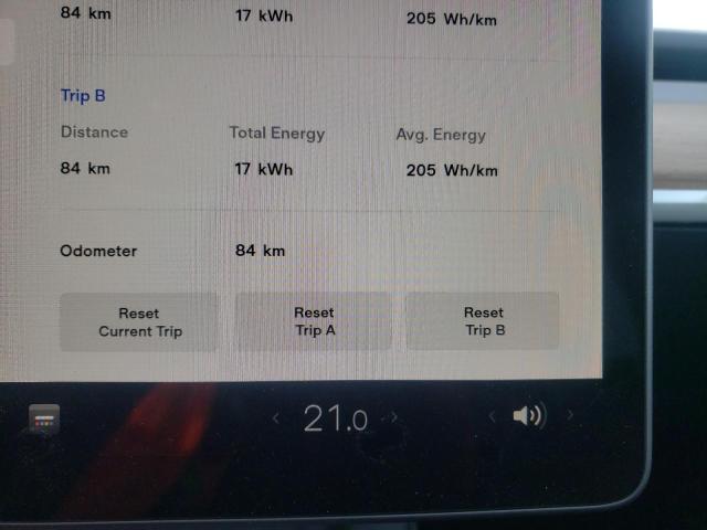 Photo 9 from auction – 2022 TESLA MODEL Y with VIN 7SAYGAEE4NF545283