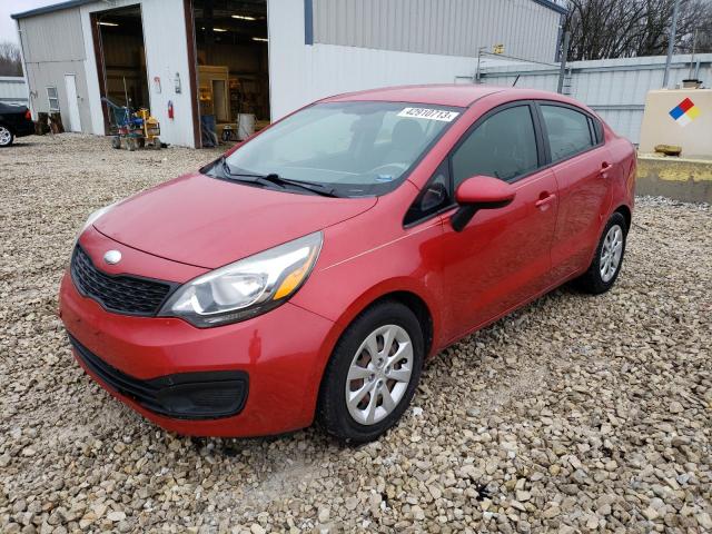 KIA RIO LX 2013 with VIN KNADM4A31D6253494 - Photo from auction