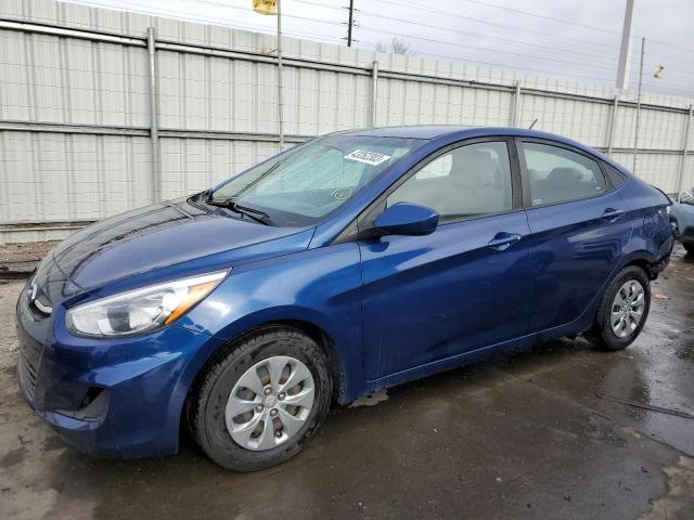 HYUNDAI ACCENT SE 2017 with VIN KMHCT4AE0HU291802 - Photo from auction