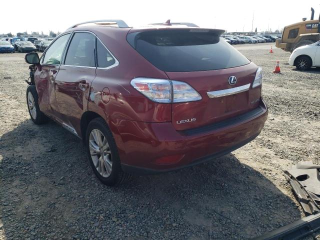 Photo 2 from auction – 2010 LEXUS RX 450 with VIN JTJBC1BA0A2007805