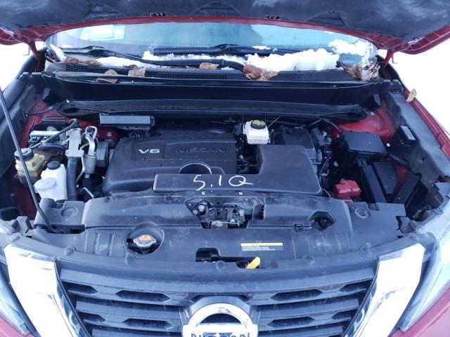 Photo 12 from auction – 2017 NISSAN PATHFINDER with VIN 5N1DR2MM1HC658772