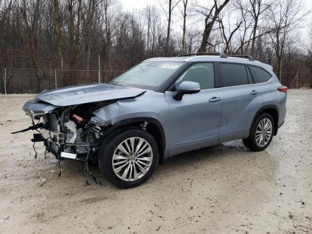 TOYOTA HIGHLANDER 2023 with VIN 5TDKDRBH9PS004687 - Photo from auction