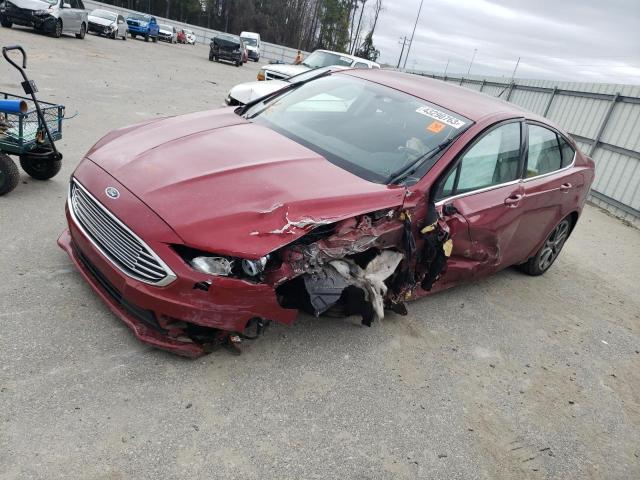 FORD FUSION S 2017 with VIN 3FA6P0G73HR402413 - Photo from auction