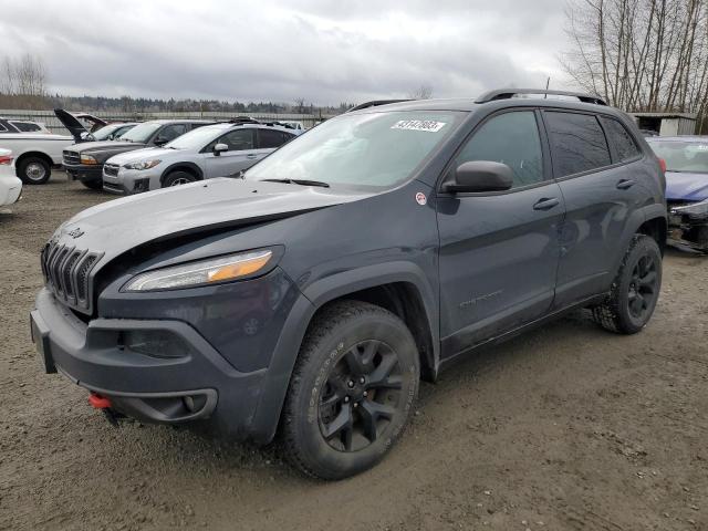 JEEP CHEROKEE T 2017 with VIN 1C4PJMBS1HW545361 - Photo from auction