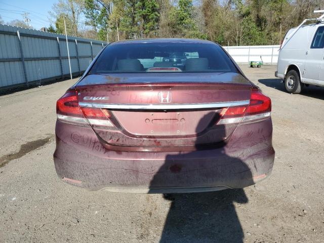 Photo 6 from auction – 2013 HONDA CIVIC EX with VIN 19XFB2F88DE077094
