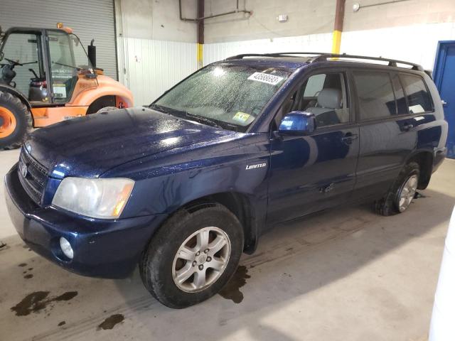 TOYOTA HIGHLANDER 2003 with VIN JTEHF21AX30114558 - Photo from auction