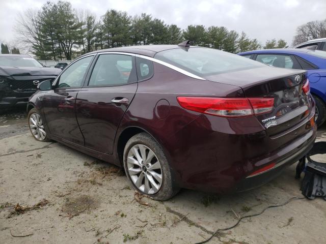 Photo 2 from auction – 2017 KIA OPTIMA EX with VIN 5XXGU4L35HG169876