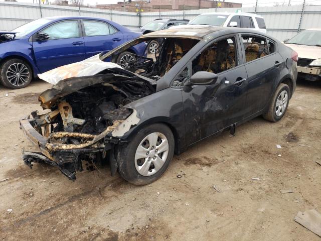 KIA FORTE LX 2017 with VIN 3KPFK4A72HE133675 - Photo from auction