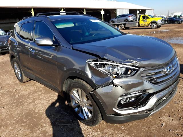 Photo 4 from auction – 2017 HYUNDAI SANTA FE S with VIN 5NMZU4LA9HH040354