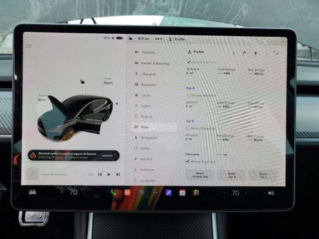 Photo 9 from auction – 2018 TESLA MODEL 3 with VIN 5YJ3E1EBXJF127484