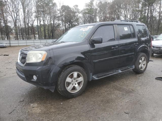HONDA PILOT EXL 2011 with VIN 5FNYF3H67BB047333 - Photo from auction