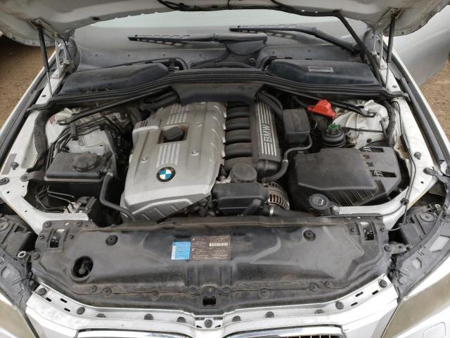 Photo 11 from auction – 2007 BMW 525 I with VIN WBANE53597CY04850