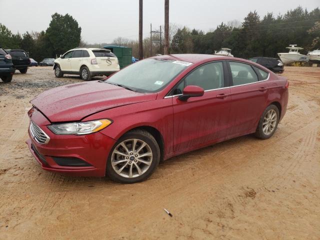 FORD FUSION SE 2017 with VIN 3FA6P0H74HR371834 - Photo from auction