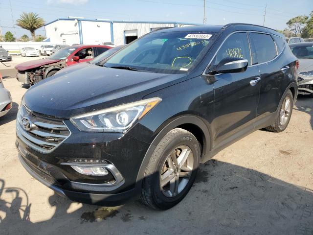 HYUNDAI SANTA FE S 2018 with VIN 5NMZU3LB2JH068554 - Photo from auction