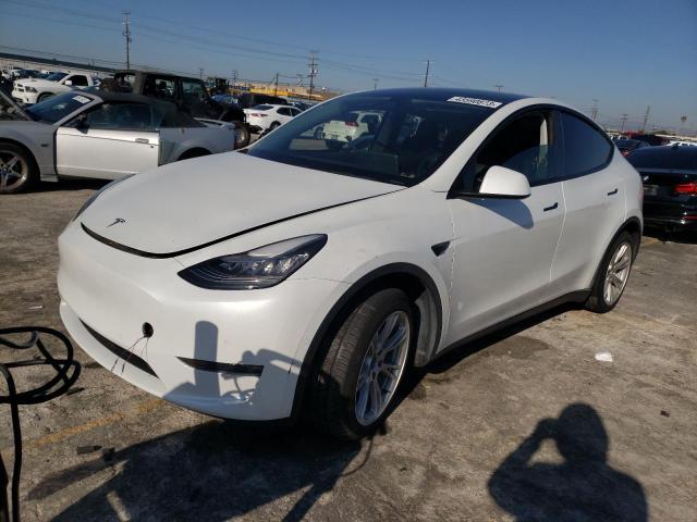 TESLA MODEL Y 2020 with VIN 5YJYGDEE3LF032229 - Photo from auction