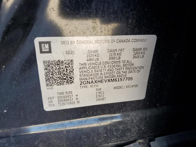 Photo 14 from auction – 2021 CHEVROLET EQUINOX LS with VIN 2GNAXHEVXM6157705